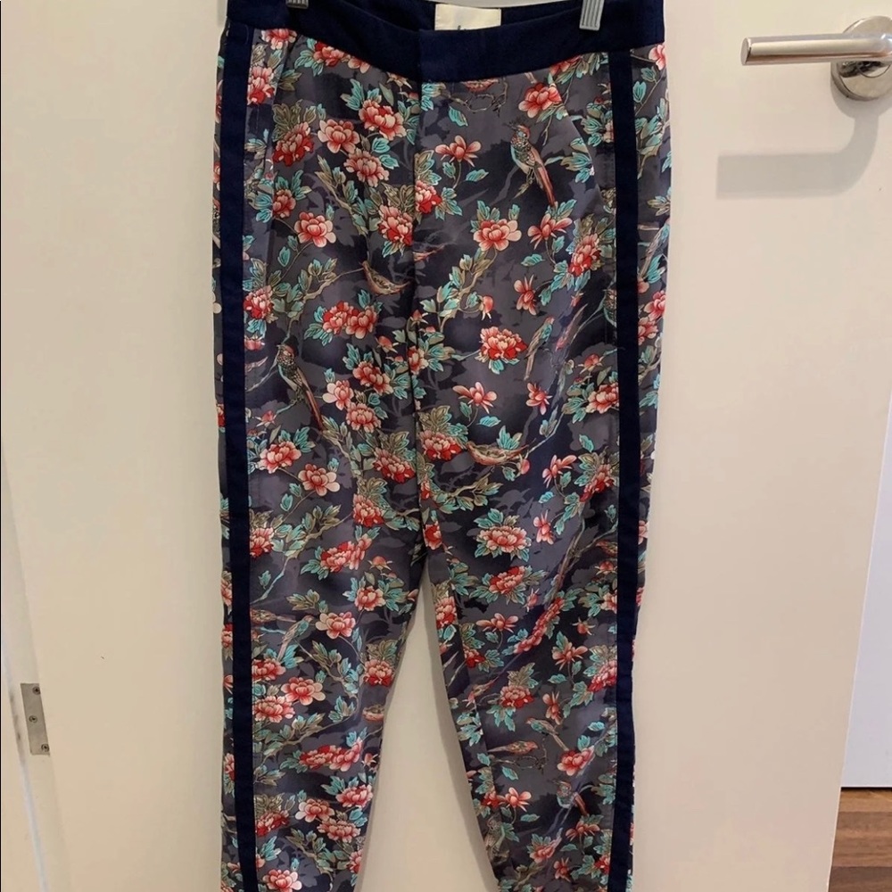Elevenses floral dress pants
